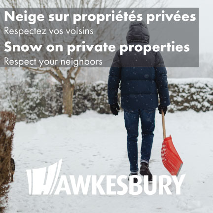 neige propriétés privées